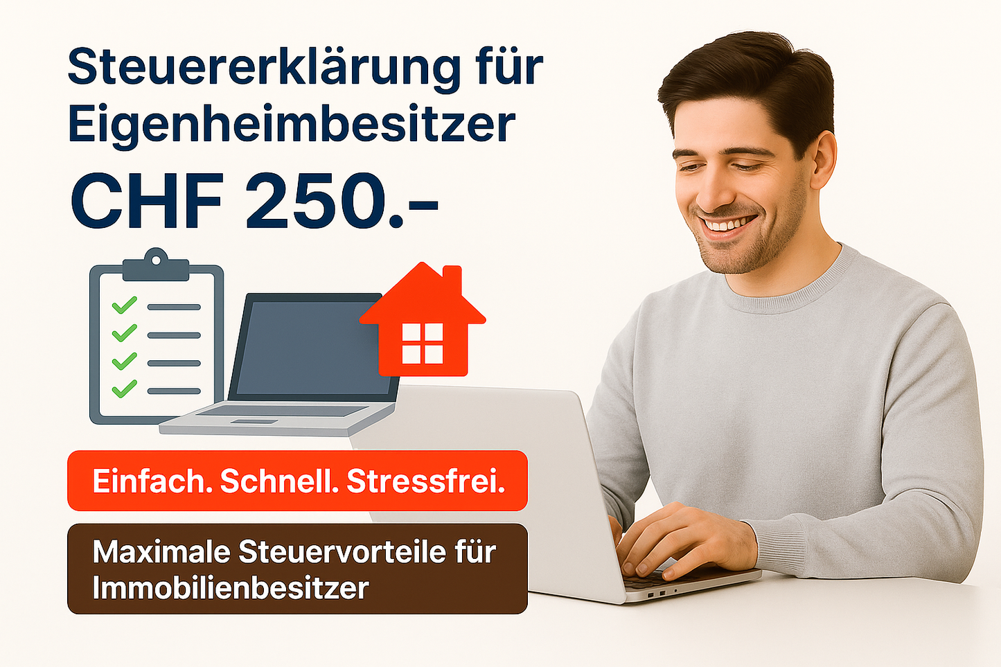 Steuererklärung ausfüllen lassen - Eigenheimbesitzer