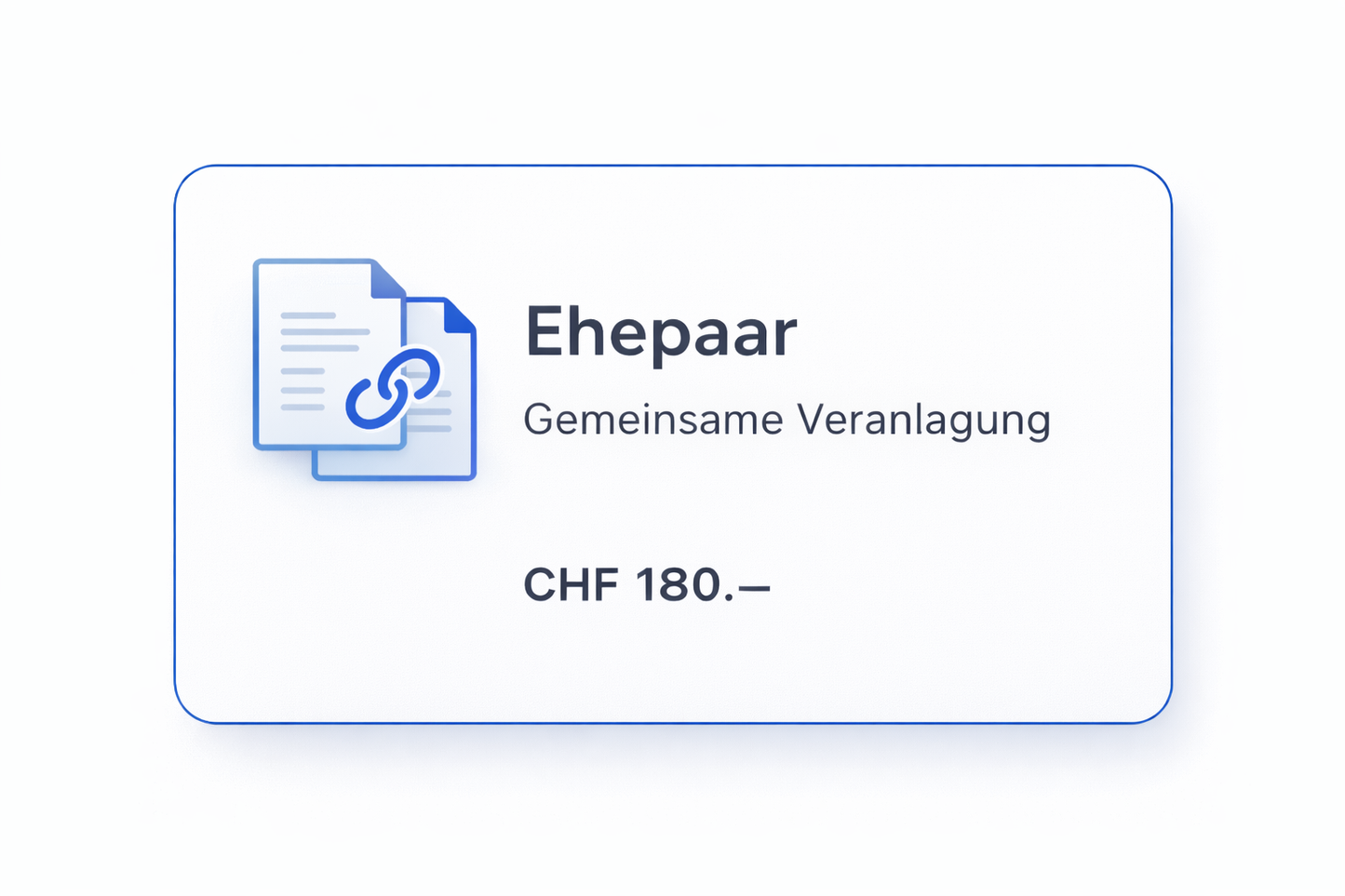 Steuererklärung ausfüllen lassen - Ehepaare